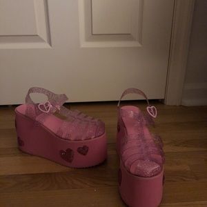 Sugar thrillz million dollar baby sandals